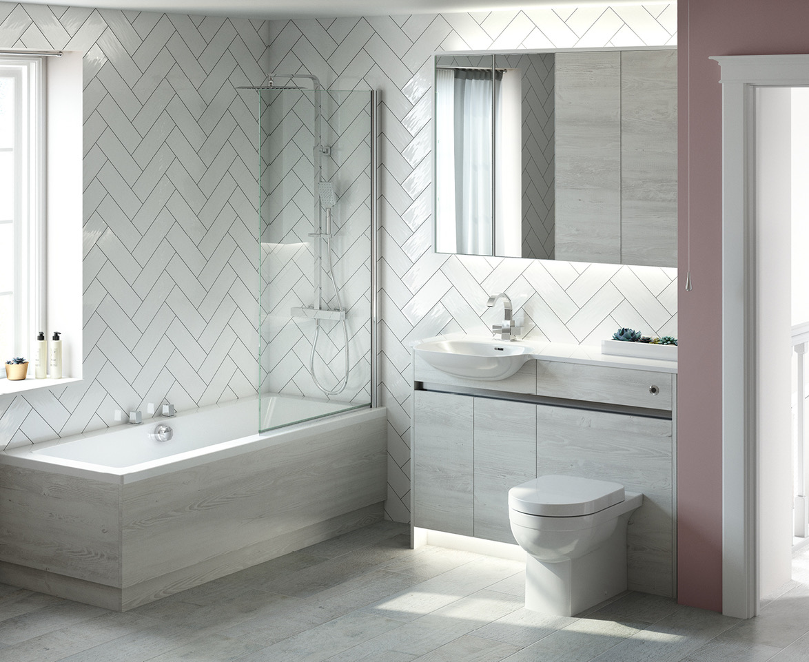 Contemporary Fitted Utopia Bathrooms