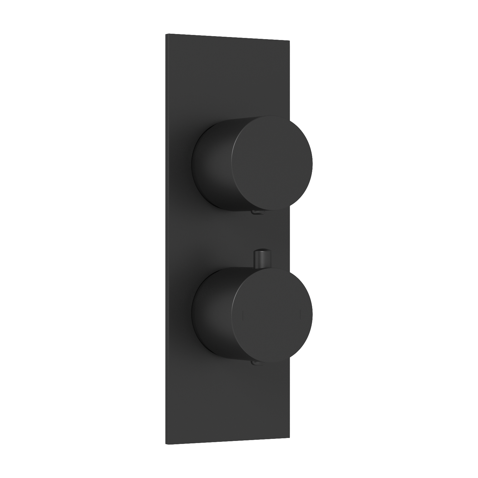 Round Matt Black Concealed Shower Valve Utopia Bathrooms, At the
