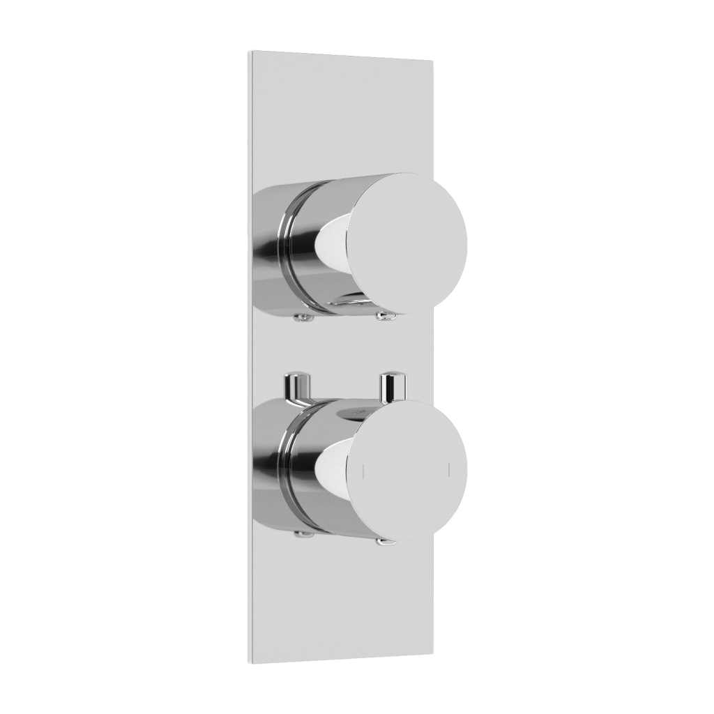 Round Chrome Concealed Shower Valve Utopia Bathrooms, At the