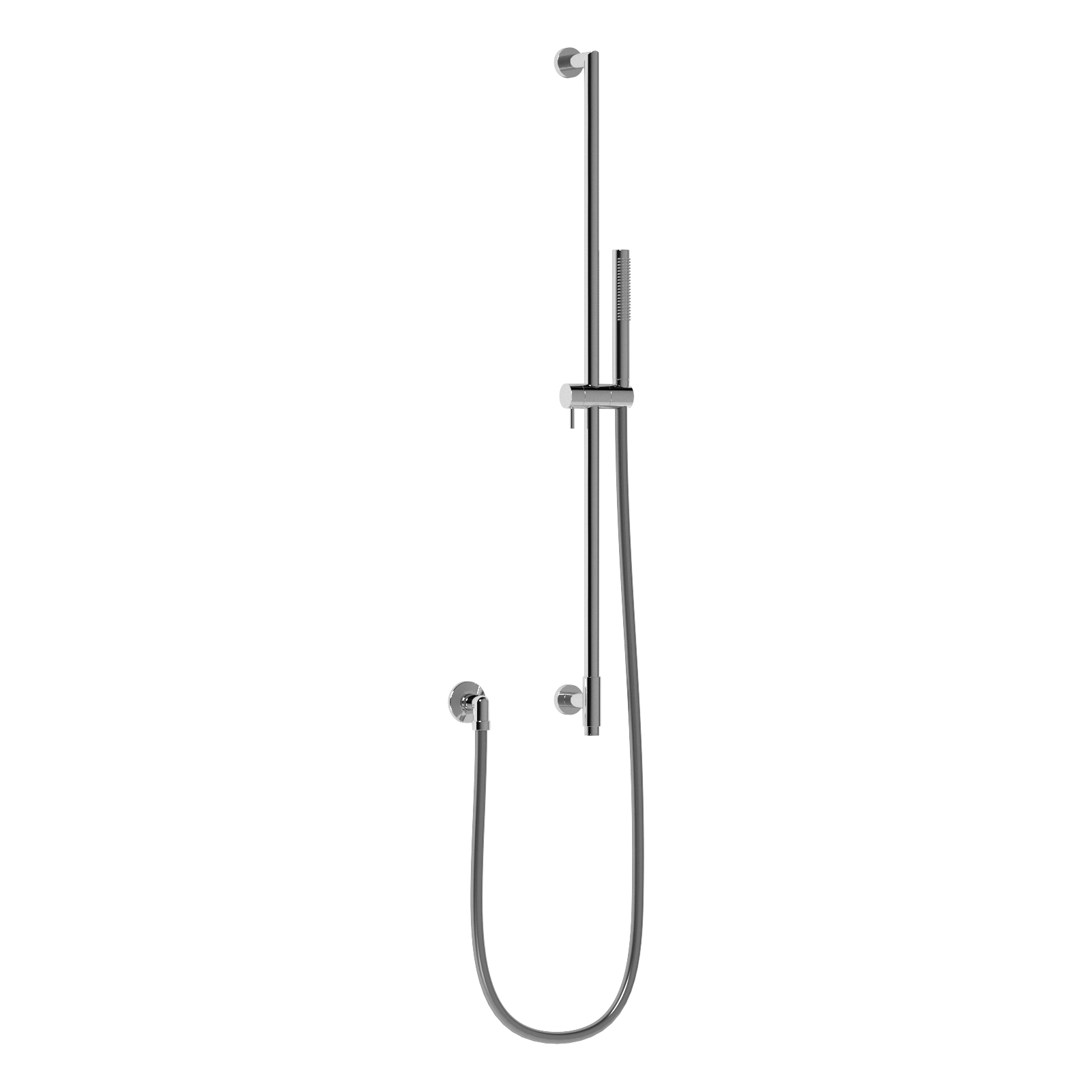 Chrome Slimline Pencil Riser Rail Kit Utopia Bathrooms, At the