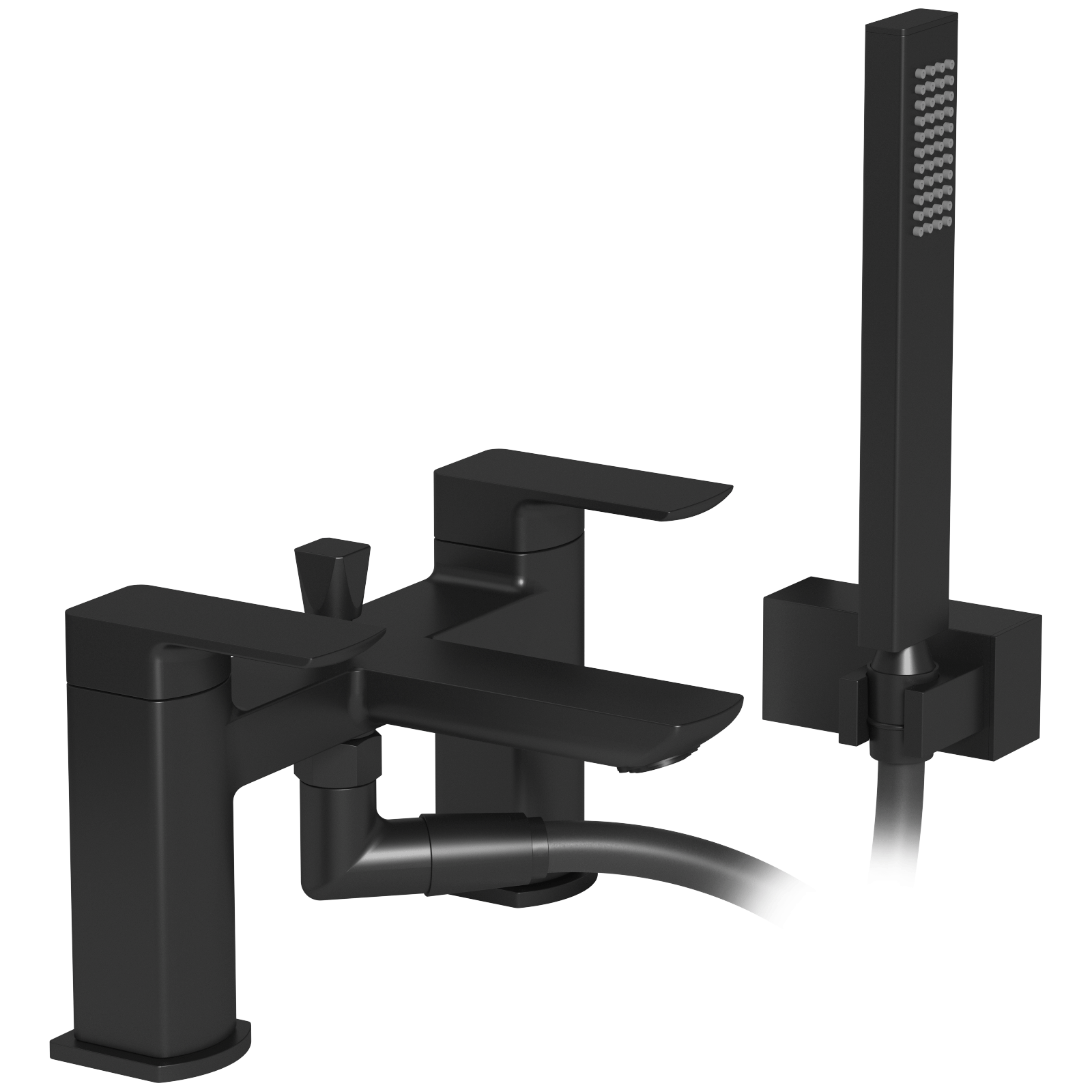 Divine Matt Black Bath Shower Mixer Utopia Bathrooms, At the