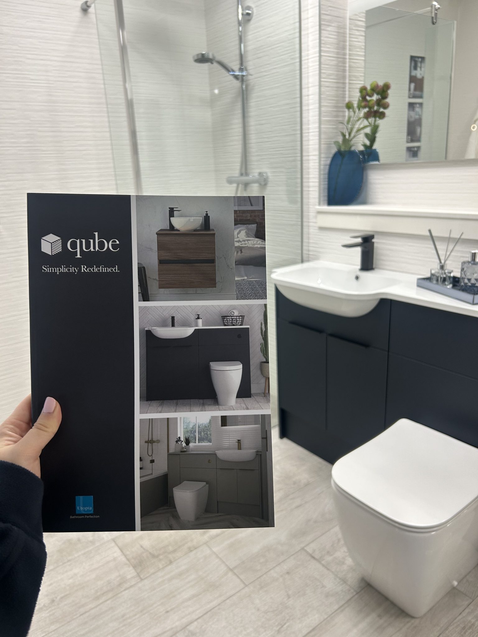 Utopia Unveils New Qube Brochure - Utopia Bathrooms