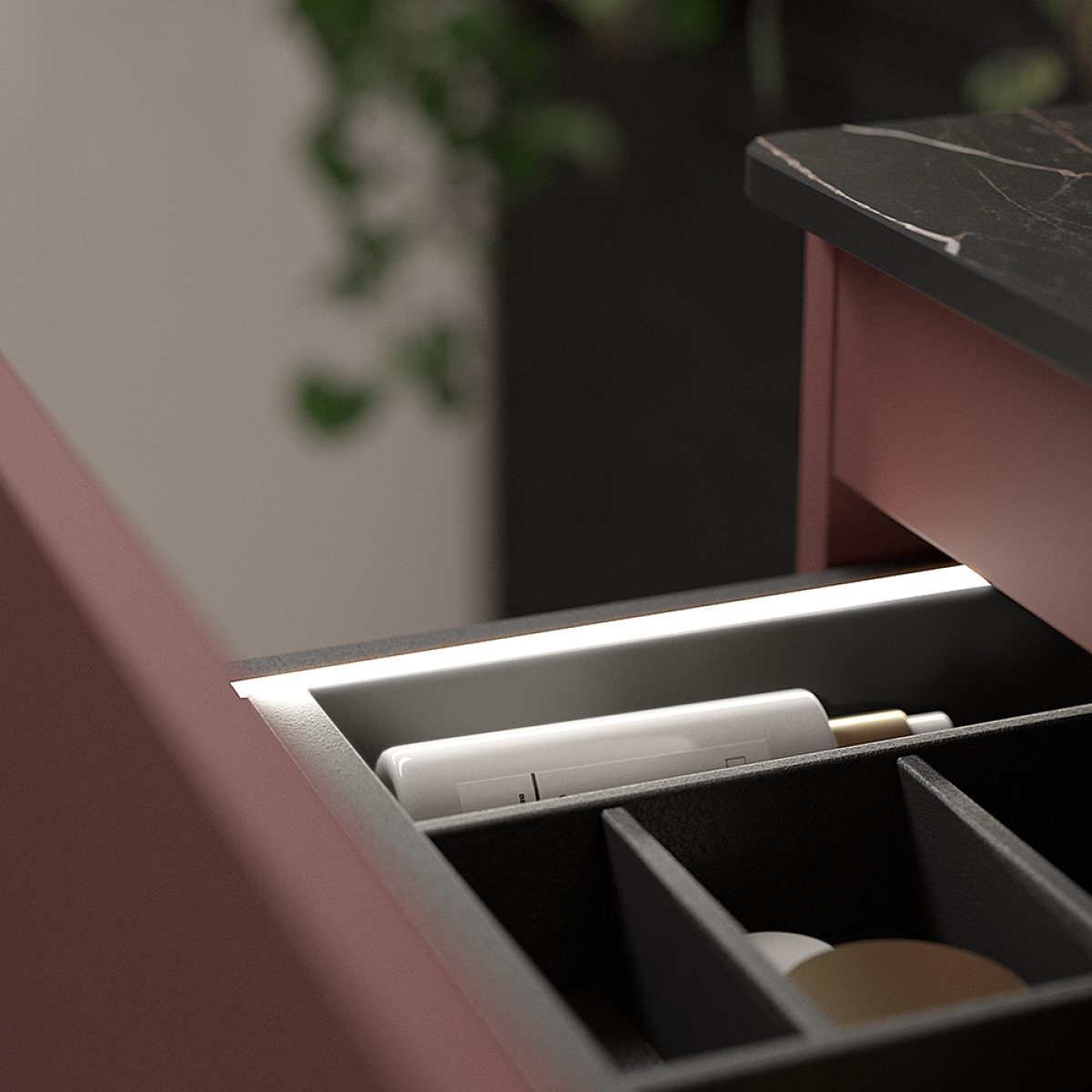 CGI-146-African-Rose-and-Black-Panelled-Main-In-Drawer_a